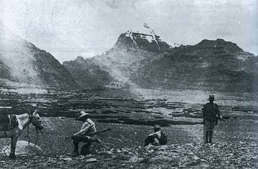 
Tom Longstaff and Kailash South Face in 1905 - A Mountain in Tibet book
